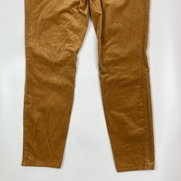 Loft Outlet Light Brown Corduroy Hi Rise Skinny Pants Size 16 - Picture 7 of 13